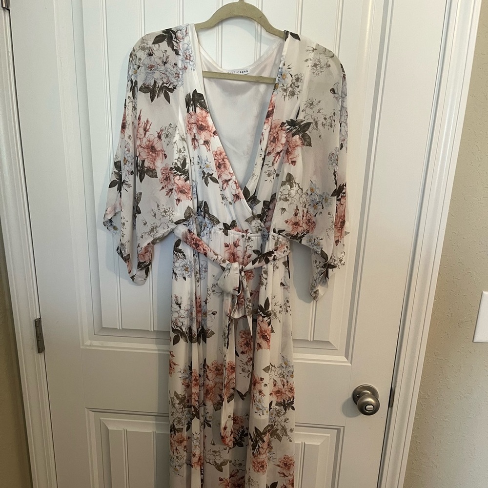 Baltic born floral maxi dress